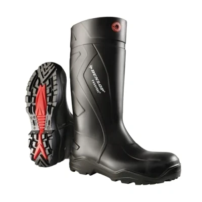 Abbildung von DUNLOP Gummistiefel Purofort Stiefel 46, Schwarz C762041.46, 46 EU