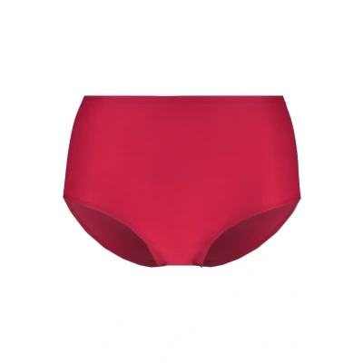 Abbildung von Chantelle HIGH Waist Briefs Slip, Damen, Größe: One Size, Poppy red
