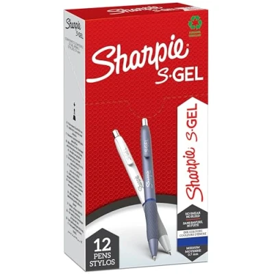 Abbildung von Sharpie Fashion Gel Tintenroller 07 mm Tinte Blau