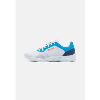 Abbildung von Kempa Kourtfly Three Handballschuh, Damen, Größe: 41, White/blue Schuhe