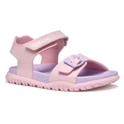 Abbildung von Geox J FUSBETTO GI Sandal, Lt Pink/Lilac, 26 EU