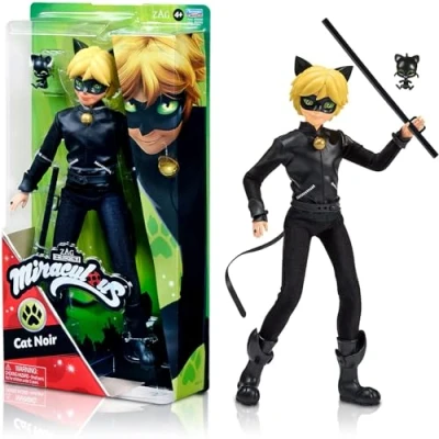 Abbildung von Bandai Miraculous Ladybug Ankleidepuppe 26 cm Cat Noir P50002