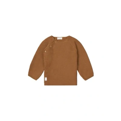 Abbildung von Noppies Baby Unisex U Cardigan Knit ls Pino Strickjacken, Chipmunk P700, 62