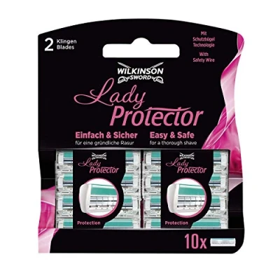 Abbildung von Wilkinson Sword Lady Protector Rasierklingen für Damen Rasierer, 10 St