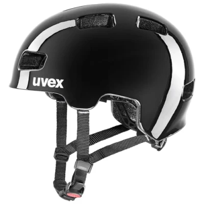 Abbildung von uvex hlmt 4 Leichter Fahrradhelm für Kinder individuelle Größenanpassung waschbare Innenausstattung Black 55 58 cm