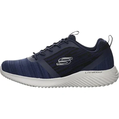Abbildung von Skechers Sport Bounder Sneaker low, Herren, Größe: 43, Navy Schuhe