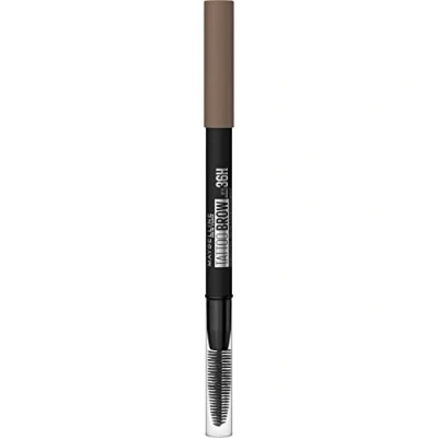 Abbildung von Maybelline New York Wasserfester Augenbrauenstift mit Bürste, 36h Halt, Natürliche Farben, Tattoo Brow 36H, Farbe: Nr. 2 Blonde, 1 Stück