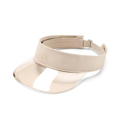 Abbildung von Johnny Urban Visor Cap Damen und Herren Beige Terry Sonnenschutz fürs Gesicht Verstellbare Visier Kopfbedeckung aus Baumwolle Sommer, Festival, Urlaub