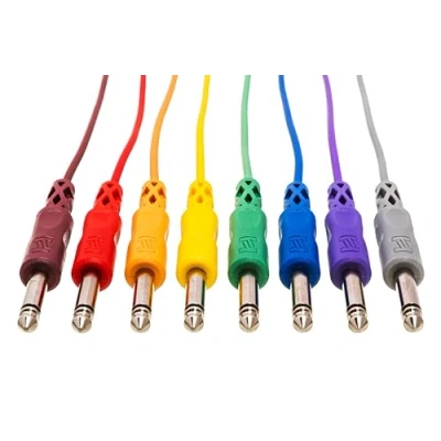 Abbildung von Hosa CPP 890, Unbalanced Patch Cables, 1/4 in TS to Same, 3 ft