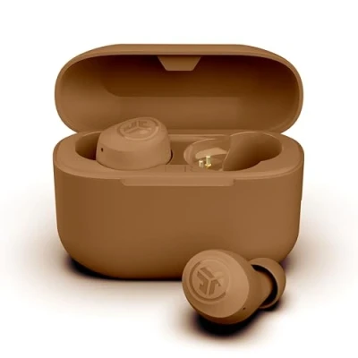 Abbildung von JLab Go Air Pop+ In Ear Kopfhörer kabellos Bluetooth, True Wireless Kopfhörer, 35+ Std Headphones, kabellose Ohrhörer, Earbuds mit Mikrofon, USB C Ladebox, Dual Connect, EQ3 Sound, Tone 7572