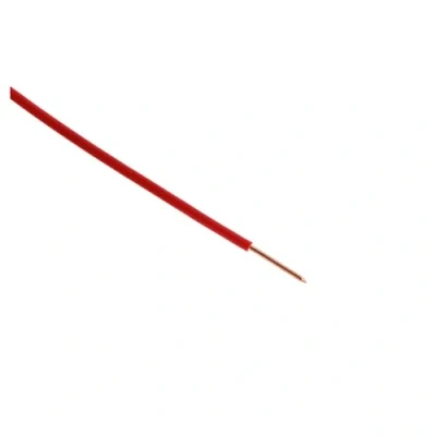 Abbildung von Zenitech H07V U 2,5 mm² rotes Stromversorgungskabel 5 m