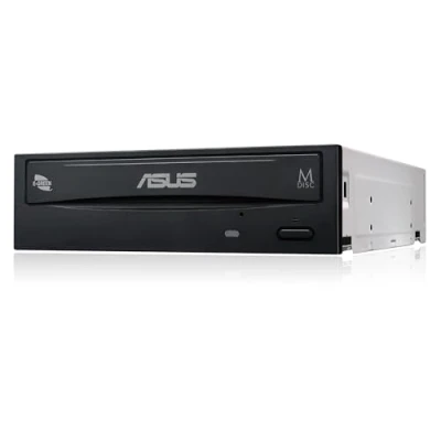 Abbildung von Asus DRW 24D5MT interner 24x DVD Brenner (DVD+ RW, Bulk E Green Silent) schwarz