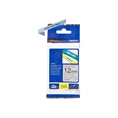 Abbildung von Brother Original P touch Schriftband TZe M931 12 mm, schwarz auf silber metallic (matt) (u.a. für PT H100LB/R, H105, E100/VP, D200/BW/VP, D210/VP)