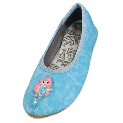 Abbildung von Beck Mädchen Mermaid Gymnastikschuhe, Blau, 32 EU