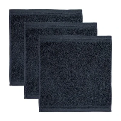 Abbildung von möve Superwuschel Seiftuch 30 x cm aus 100% Baumwolle, dark grey 3er Set