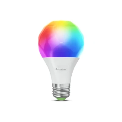 Abbildung von Nanoleaf Matter Essentials Glühbirne, Smarte RGBW E27 LED Lampe über Thread, Bluetooth 16 Mio. Farben Lampe, Bildschirm Sync, Funktioniert mit Google Home Apple, Deko und Gaming