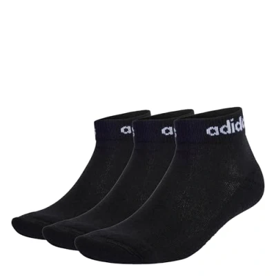 Abbildung von adidas Unisex Kinder Socken T Lin Ankle 3P, Black/White, IC1305, KXL