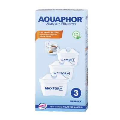 Abbildung von Replacement filter cartridge Aquaphor MAXFOR+ (3 pieces)