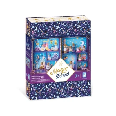 Abbildung von Janod Magic School Meine Zaubertränke Basteln für Kinder Kreativset Zaubertrank zum Selbermachen Welt der Magie Kinderspiel ab 3 Jahre J09142