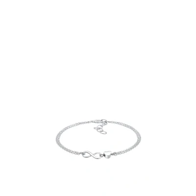Abbildung von Elli Infinity Armband silvercoloured, Damen, Größe: 16, Silver coloured