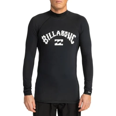 Abbildung von Billabong LOGO Surfshirt, Herren, Größe: Medium, Black