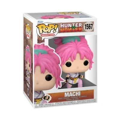 Abbildung von Funko POP! Animation: Hunter X Machi Komacine (HXH) Vinyl Sammelfigur Geschenkidee Offizielle Handelswaren Spielzeug Für Kinder und Erwachsene Anime Fans