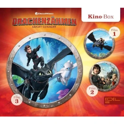 Abbildung von Drachenzähmen leicht gemacht Kino Box (1 3) Die Original Hörspiele zu den Kinofilmen
