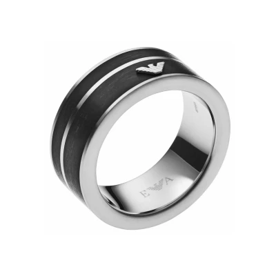 Abbildung von EA7 Emporio Armani Ring, Herren, Größe: One Size, Silvercoloured