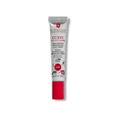 Abbildung von Erborian CC Eye Cream Getönte Augencreme hellt auf und spendet Feuchtigkeit mit LSF 20 Koreanische Augenpflege Centella Asiatica glättet Falten gleicht Augenringe aus Farbe Hell 10 ml