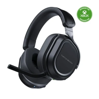 Abbildung von Turtle Beach Stealth 700 Kabelloses Multiplattform Gaming Headset für Xbox Series XS, One, PC, PS5 und Mobilgeräte 60 mm Lautsprecher, Bluetooth, 80h Akku, Schwarz
