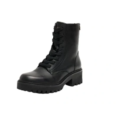 Abbildung von Tommy Hilfiger CHIC MID HEEL LACE UP Schnürstiefelette, Damen, Größe: 36, Black Schuhe