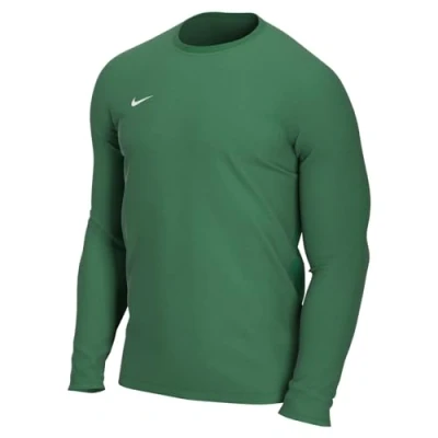 Abbildung von Nike Herren Nk Dry Park Vii Jsy Langarm trikot, Pine Green/White, L EU
