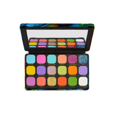 Abbildung von Makeup Revolution Eyeshadow Palette Forever Flawless BIRD OF Paradise Lidschattenpalette, Damen, Größe: 19.8 g, Multi