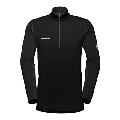 Abbildung von Mammut Aenergy ML HALF ZIP Langarmshirt, Herren, Größe: XL, Black