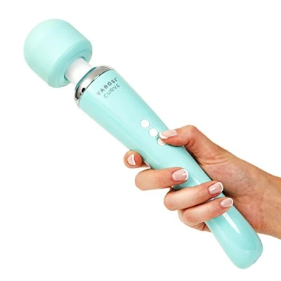 Abbildung von Kabelloser Massagestab von Yarosi Stärkste Therapeutische Vibrationskraft Stressfreier Bestens bewertet Muskelschmerzen und Erholung nach Ihrem Sportprogramm USB Curve Grün