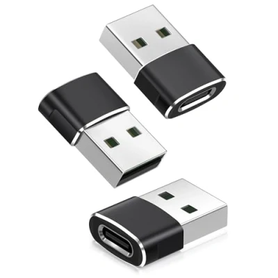 Abbildung von Basesailor Adapter für iPhone 16,USB C auf USB 4Pack,Typ Buchse A Stecker Ladekabel iWatch 9,iPhone 13 14 15 Mini Max,XR Xs,Airpods iPad 11 Pro Air,Samsung Galaxy S23 Plus Ultra A54,CarPlay