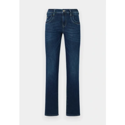 Abbildung von TOM Tailor Alexa Jeans Straight Leg, Damen, Größe: 32x30, Dark stone denim blue