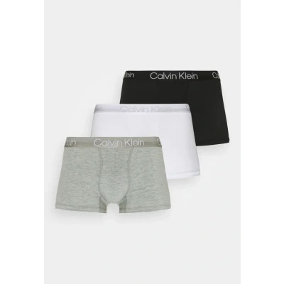 Abbildung von Calvin Klein Underwear Trunk 3 PACK Panties, Herren, Größe: XL, White/black/grey heather