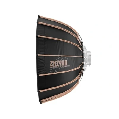 Abbildung von ZHIYUN [Official] 60cm Parabolische Softbox Bowens, Universal für Licht mit Bowens Mount, Parabolic X60/ CX100/ G60/ X100/ G200/ G300 Videoleuchte