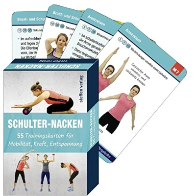 Abbildung von Schulter Nacken: 55 Trainingskarten für Mobilität, Kraft, Entspannung (Trainingsreihe von Ronald Thomschke)