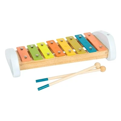 Abbildung von small foot Xylophon &quot;Groovy Beats&quot; aus Holz, Instrument für Kinder, inkl. Notenblatt, ab 18 Monaten, 12254