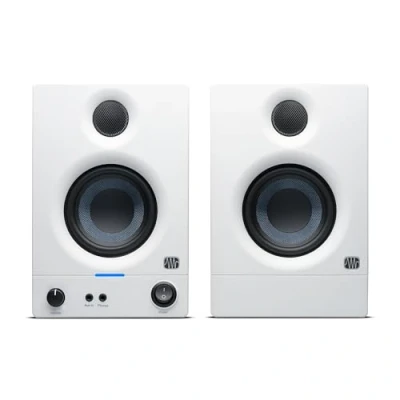 Abbildung von Presonus Eris 3.5 Gen 2 in weiß, 3,5&quot; Aktivlautsprecher für Multimedia, Gaming, hochwertige Studio Musikproduktion, 50 W Leistung,Weiß