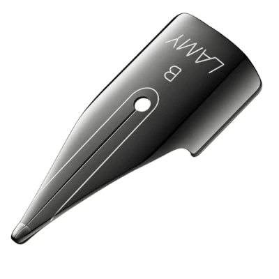 Abbildung von Lamy 1231789 Z 52 Feder 888 Ersatzfeder aus poliertem Edelstahl in der Farbe Schwarz Federstärke B