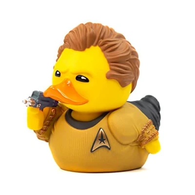 Abbildung von TUBBZ Box Ausgabe Captain James Kirk Sammelfigur aus Vinyl in Form Einer Gummiente Offizielles Star Trek Merchandise TV, Filme &amp; Videospiele