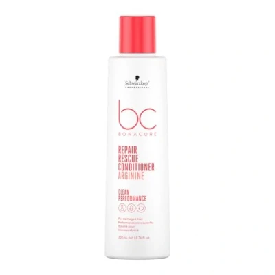 Abbildung von Schwarzkopf Professional Bonacure Repair Rescue Conditioner Für Strapaziertes Haar Veganer Pflegekomplex Arginin Weniger Haarbruch Innere Haarstärke Elastizität Verbesserte Kämmbarkeit 200 ml
