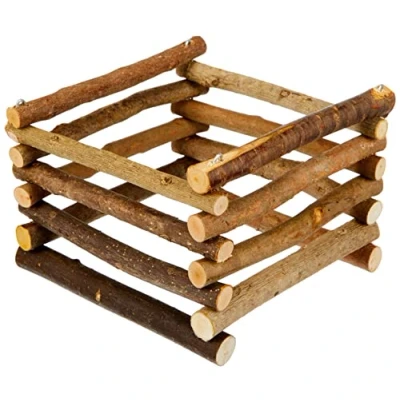 Abbildung von Trixie 60982 Natural Living Standheuraufe, Kaninchen, 15 x 11 cm, Braun