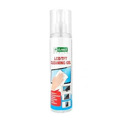 Abbildung von D.RECT Bildschirmreiniger Spray 250ml Bildschirm, Reinigungsgel Displayreiniger Für Laptop, Tablet, Smartphone, LCD/TFT, Led, Oled, Monitore Display Reiniger Screen Cleaner