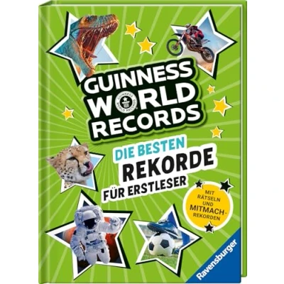 Abbildung von Guinness World Records Die besten Rekorde für Erstleser (Rekordebuch zum Lesenlernen)
