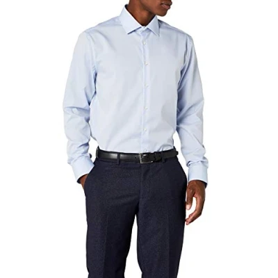 Abbildung von Seidensticker Tailored FIT Hemd, Herren, Größe: 37, Blau