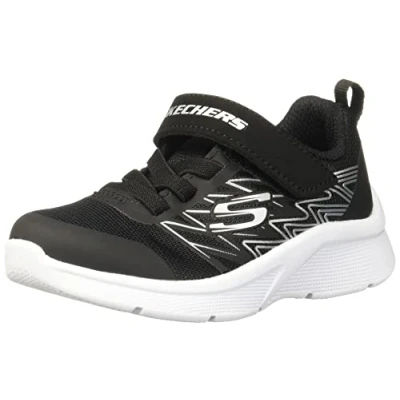 Abbildung von Skechers Jungen Microspec Texlor Sneaker, Schwarz, 37 EU